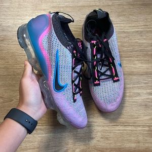 Nike Knit Vapormax Pink Blast Photo Blue - Size 11W